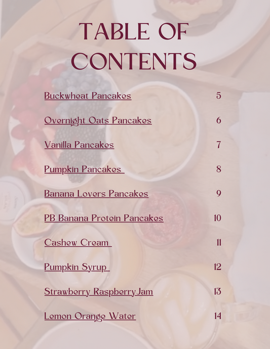 Pancakes 6 ways! Vegan, Gluten-Free, Fruit-Sweetened