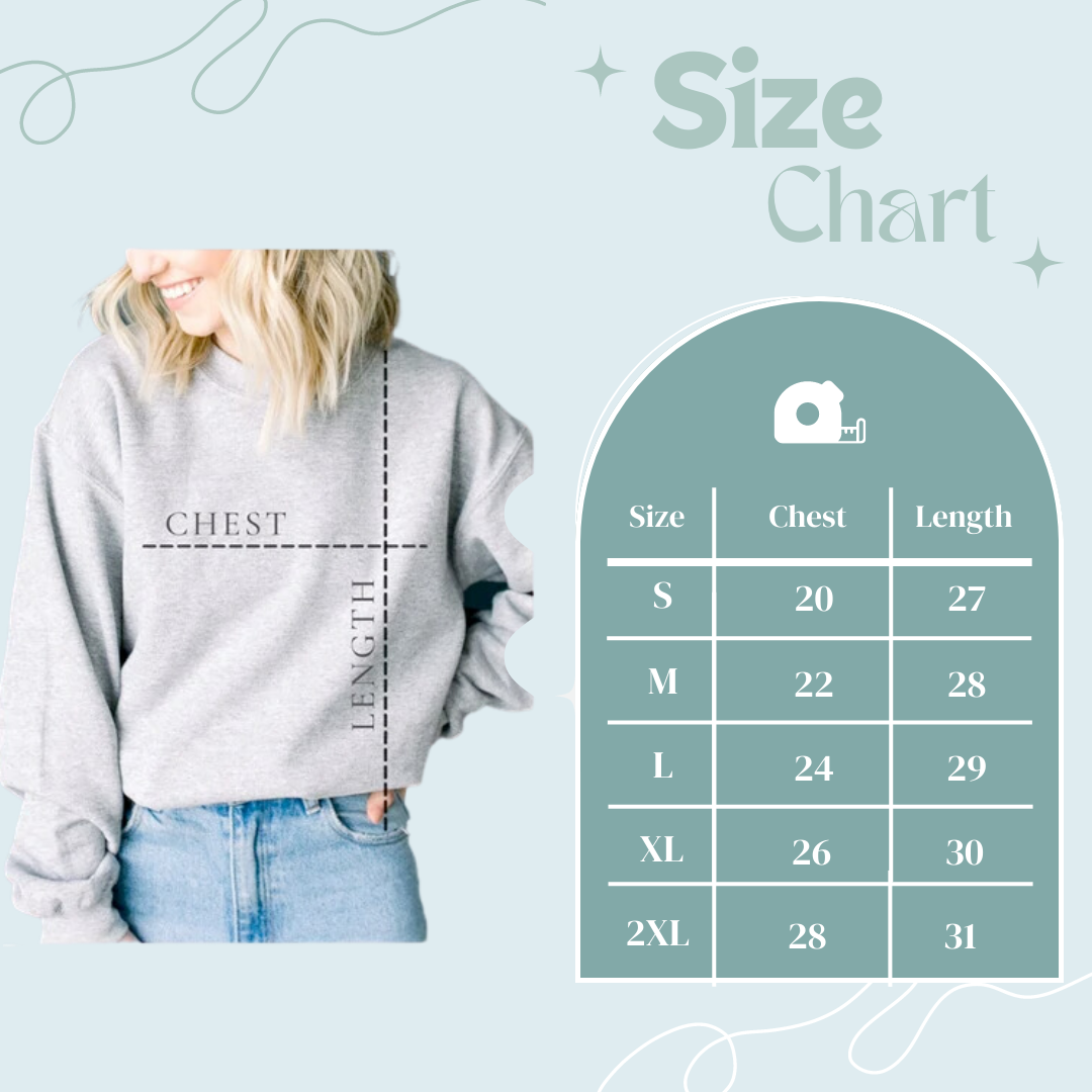 Cutest Crewneck: Comfort Meets Wellness Statement