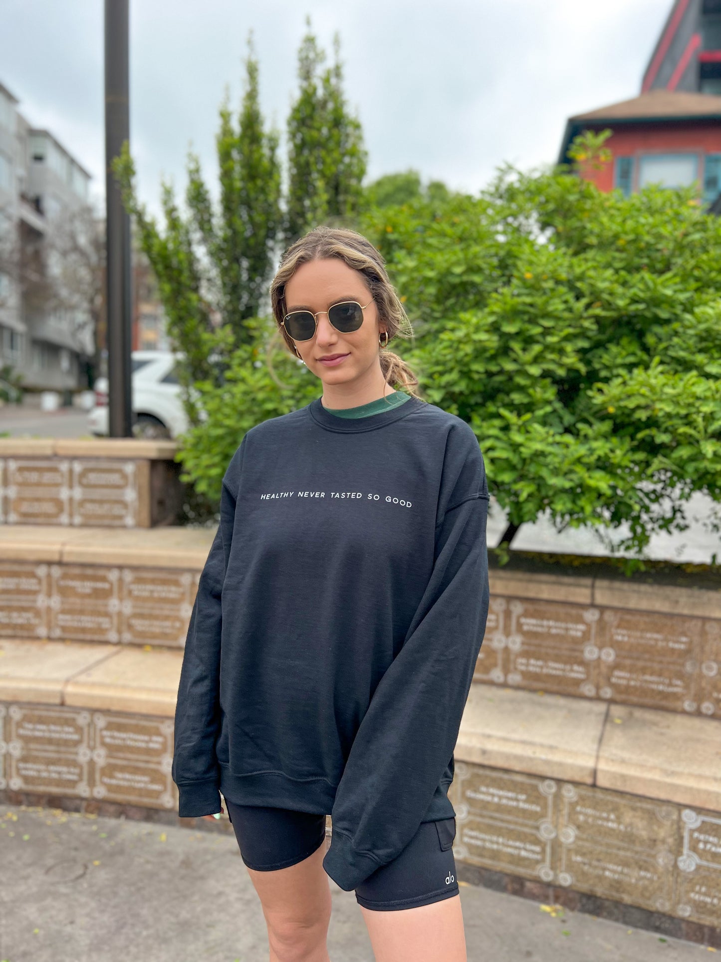 Cutest Crewneck: Comfort Meets Wellness Statement