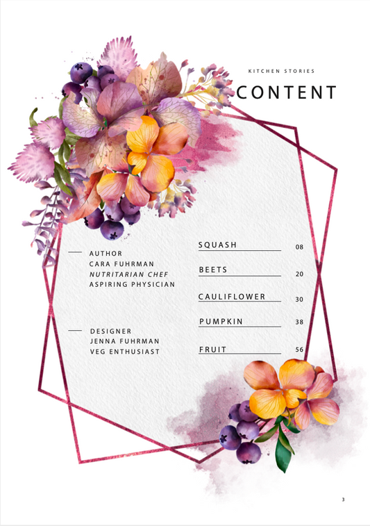 Fallin' for Cara's Kitchen: A Plant-Based Celebration of Autumn Flavors - Digital