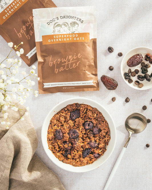 Brownie Batter Superfood Overnight Oats (6 or 12 bags)