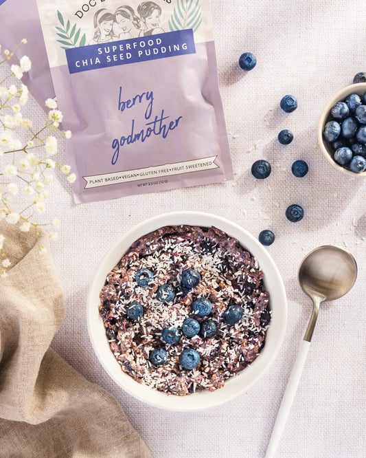 Berry Godmother Chia Seed Pudding (6 or 12 bags)