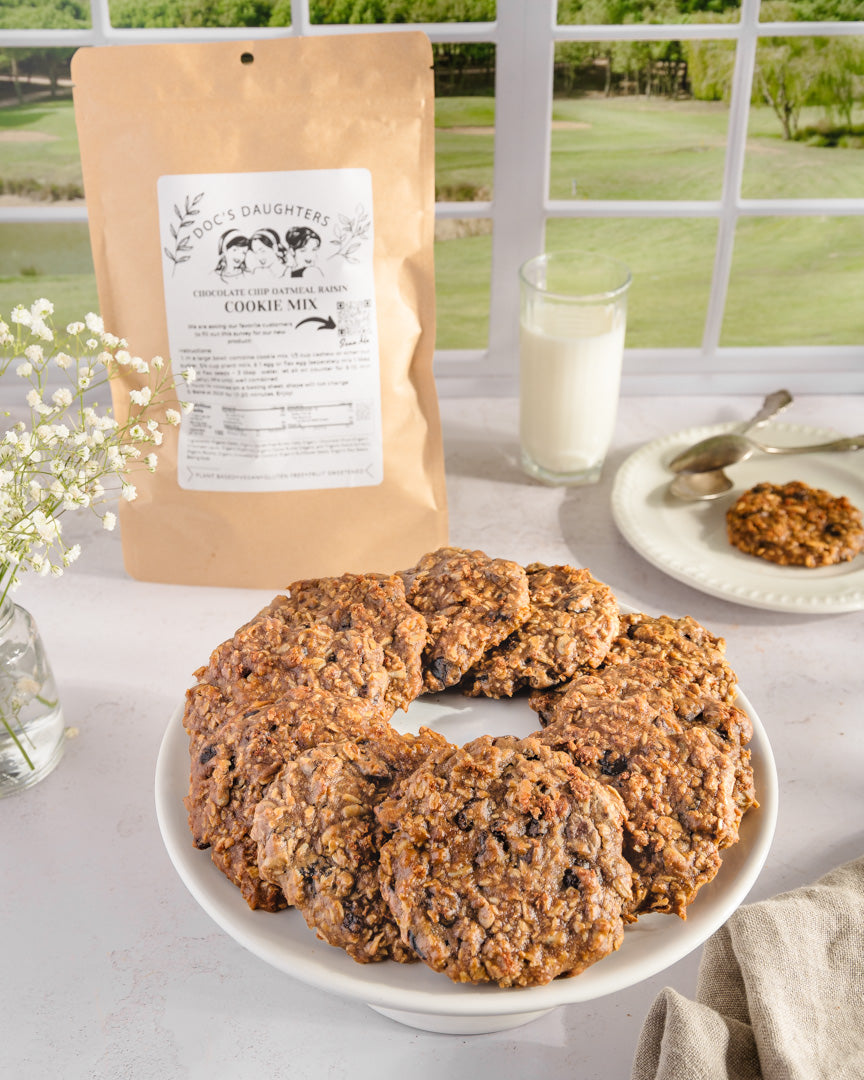 Chocolate Chip Oatmeal Raisin Cookie Mix (1, 3, or 6 pack)