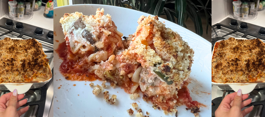 Vegan Baked Ziti with Fresh Veggies - The Ultimate Comfort Food