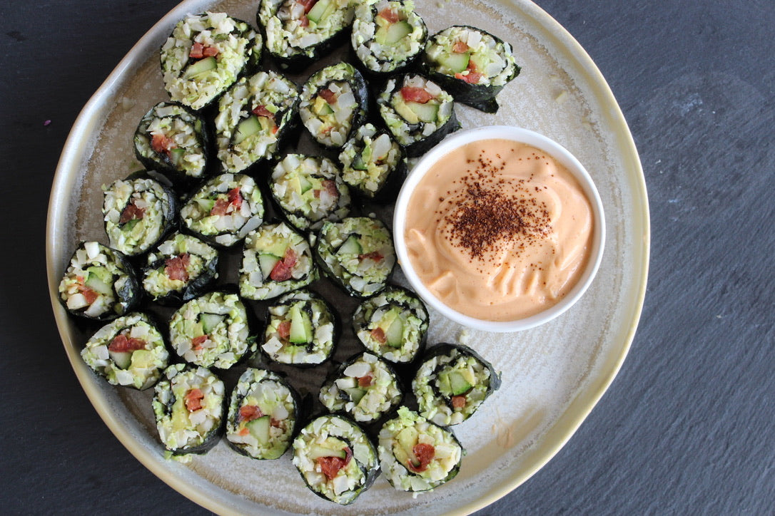 Spice Up Your Plant-Based Journey with Homemade Spicy "Tuna" Sushi