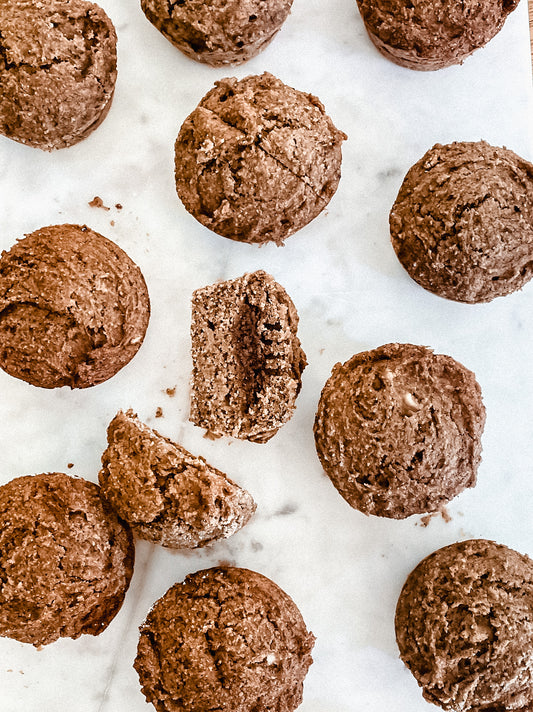 Cinnamon Bliss: Date-Sweetened Swirl Muffins
