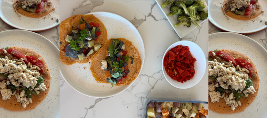 2-Ingredient Lentil Wraps