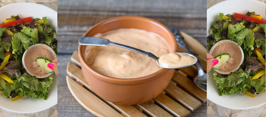 Thousand Island Salad Dressing (Vegan + SOS-Free)