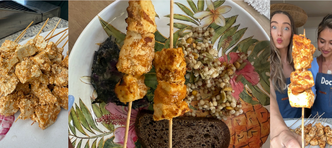 Thai Tofu Skewers