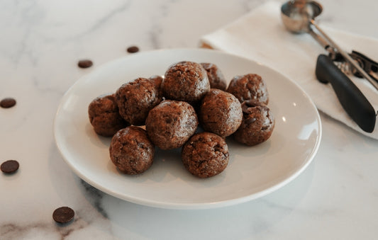 Vegan Chocolate Chip Cookie Dough Bites