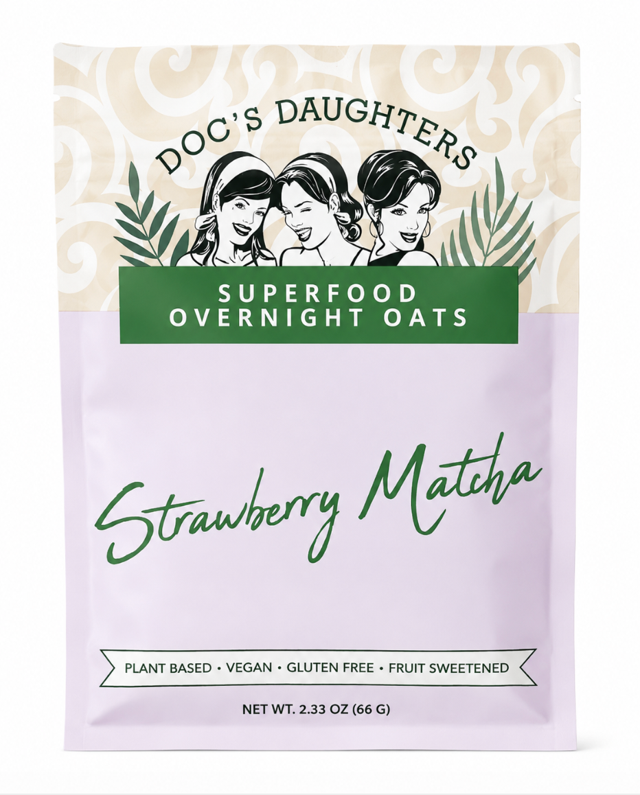 Strawberry Matcha Superfood Overnight Oats (6 or 12 bags)
