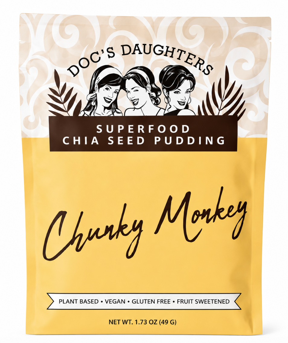 Chunky Monkey Chia Seed Pudding (6 or 12 Bags)
