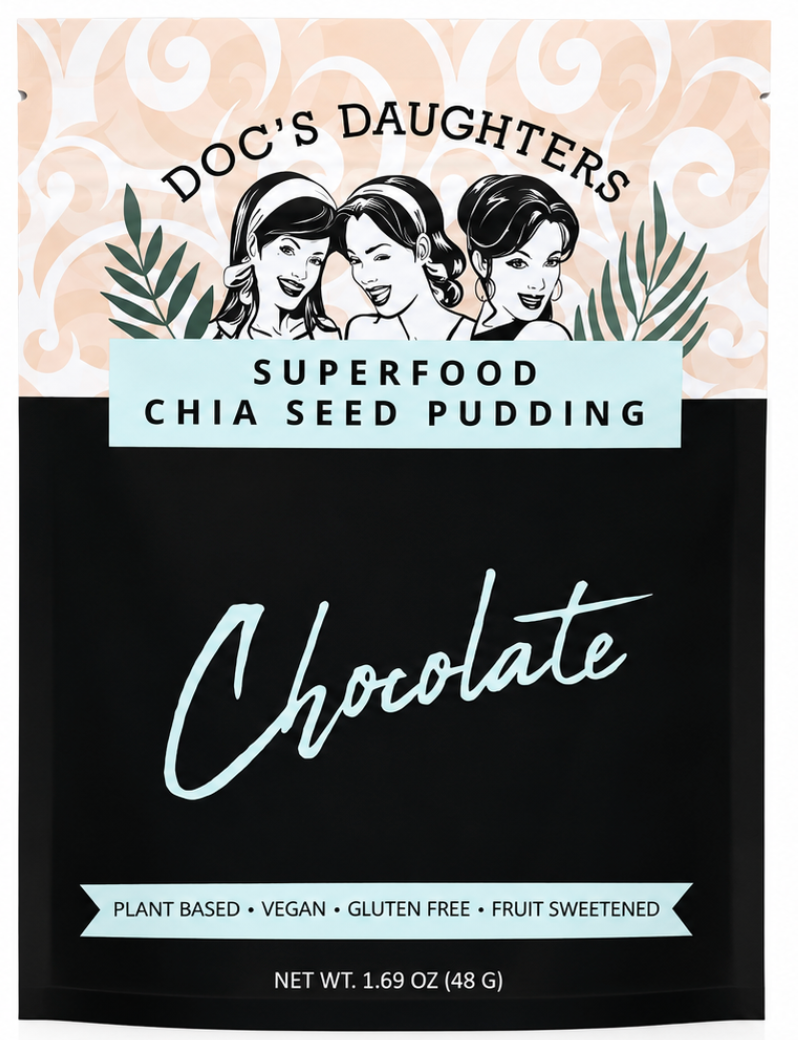 Chocolate Chia Seed Pudding (6 or 12 bags)