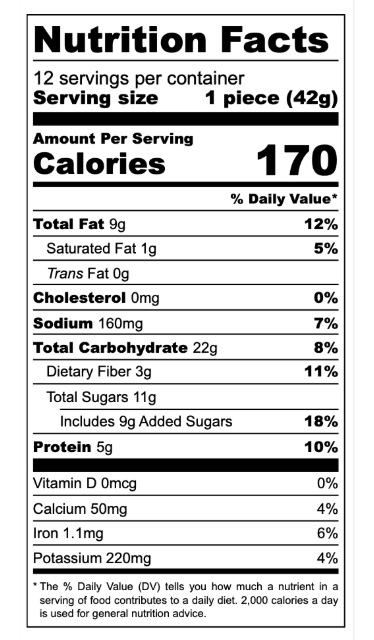 Better For You Banana Bread (1, 3, or 6 pack)