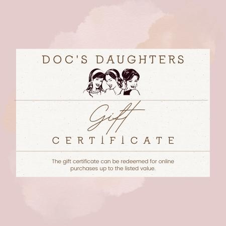 Doc's Daughters Gift Card