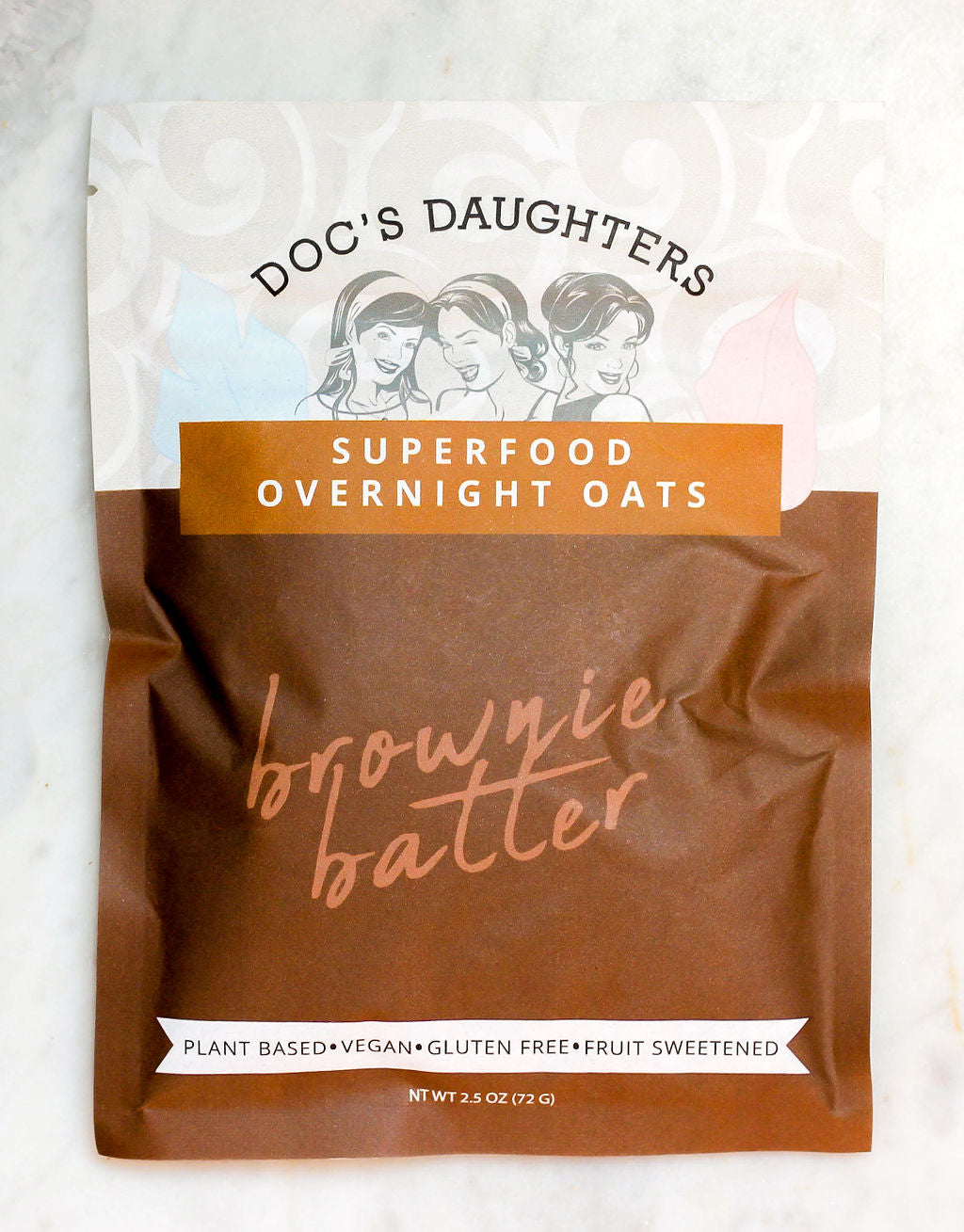 Brownie Batter Superfood Overnight Oats (6 or 12 bags)