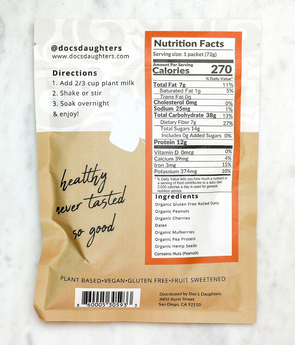 Peanut Butter Protein (6 or 12 bags)