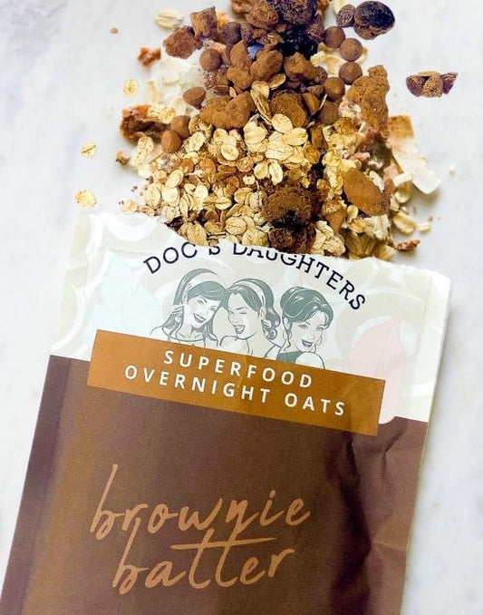 Brownie Batter Superfood Overnight Oats (6 or 12 bags)